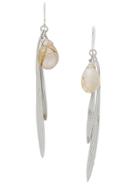 Wouters & Hendrix My Favourites Rutilated Quartz Earrings - Silver