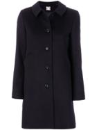 Ines De La Fressange Tailored Button-down Coat - Blue