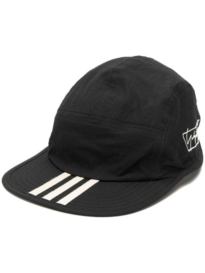 Y-3 Logo Stripe Baseball Cap - Black