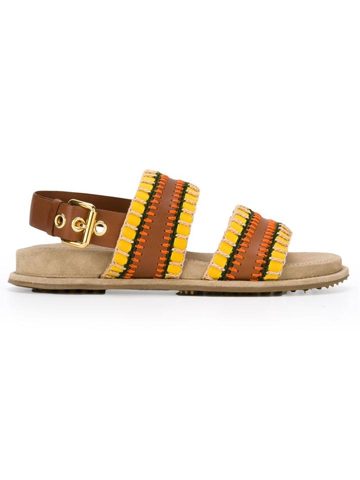 Car Shoe Buckled Sandals