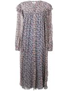 Isabel Marant Étoile Floral Maxi Dress - Blue
