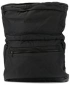 Julius Buckle-detail Zipped Backpack - Black