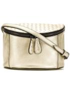 Bottega Veneta Intrecciato Detail Belt Bag - Gold