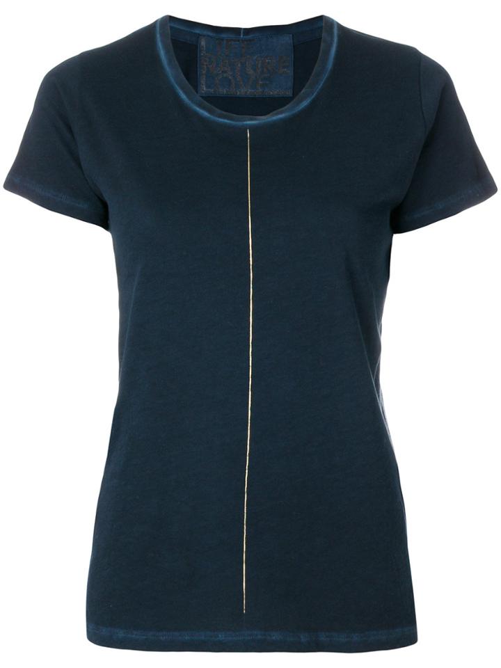 Freecity Contrast Stripe T-shirt - Blue