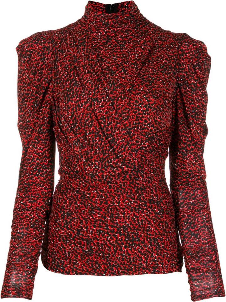 Isabel Marant Jalford Top - Red