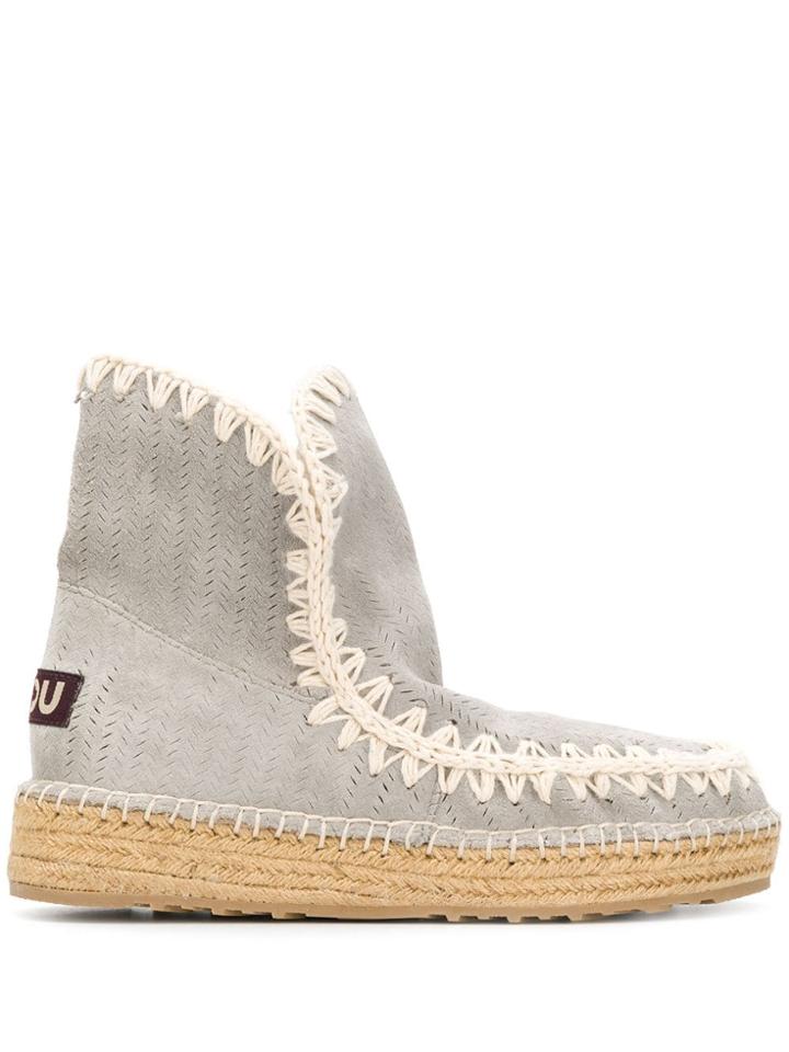 Mou Eskimo 18 Ankle Boots - Grey
