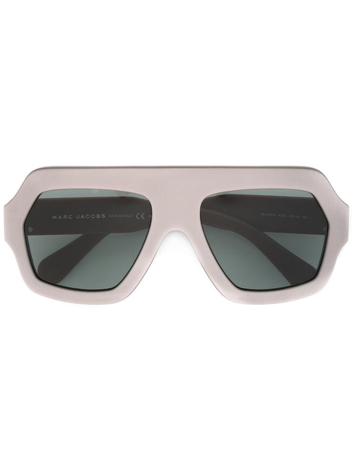 Marc Jacobs Eyewear Oversized Sunglasses - Red