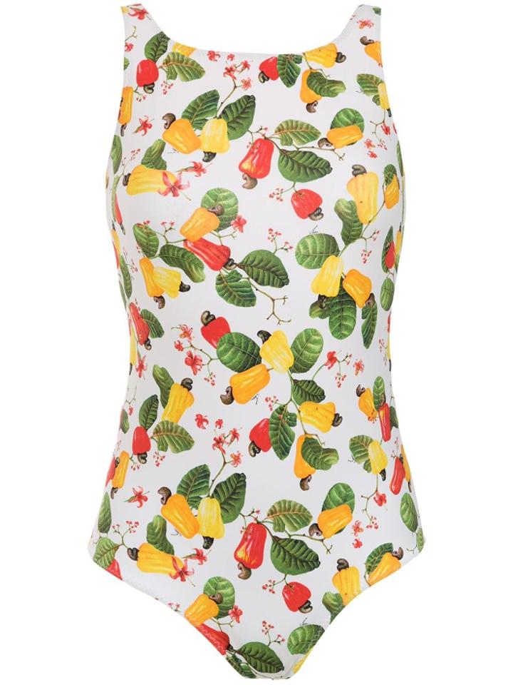 Isolda Printed Cajueiro Swimsuit - Multicolour