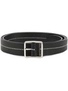 Dsquared2 Belt With Stitching Detail - Black