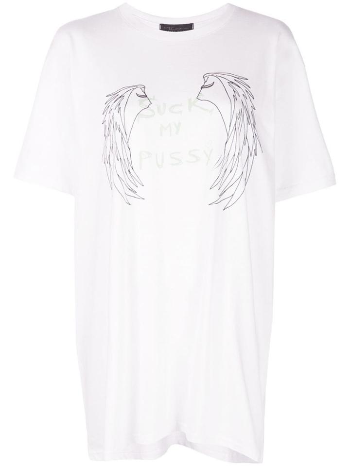 Barbara Bologna Oversized Slogan T-shirt - White