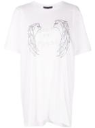 Barbara Bologna Oversized Slogan T-shirt - White