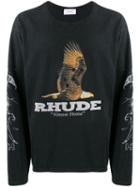 Rhude Almost Home Sweatshirt - Black