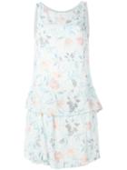 Emporio Armani Sleeveless Floral Print Dress