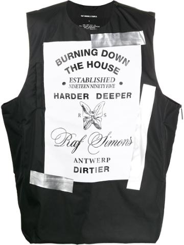 Raf Simons X Templa Padded Vest - Black