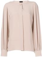 Cityshop Bishops Sleeve Blouse - Yellow & Orange