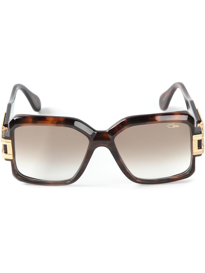 Cazal Square Sunglasses - Brown