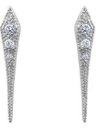 V Jewellery Mythos Dagger Earrings, Women's, Metallic, Silver