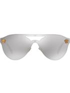 Versace Eyewear Aviator Frame Sunglasses - Gold