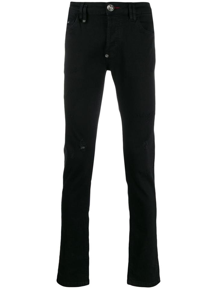 Philipp Plein Super Straight Cut Original Jeans - Black