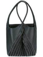 Paco Rabanne Appliqué Details Shoulder Bag, Women's, Black