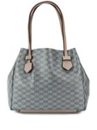 Moreau Geometric Tote Bag - Grey