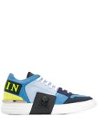 Philipp Plein Colour-block Sneakers - Blue