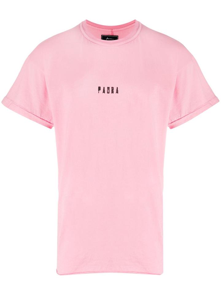 Paura Logo T-shirt - Pink