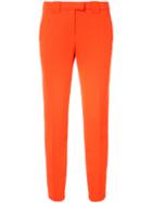 Barbara Bui - Fitted Tailored Trousers - Women - Polyester - 4, Red, Polyester