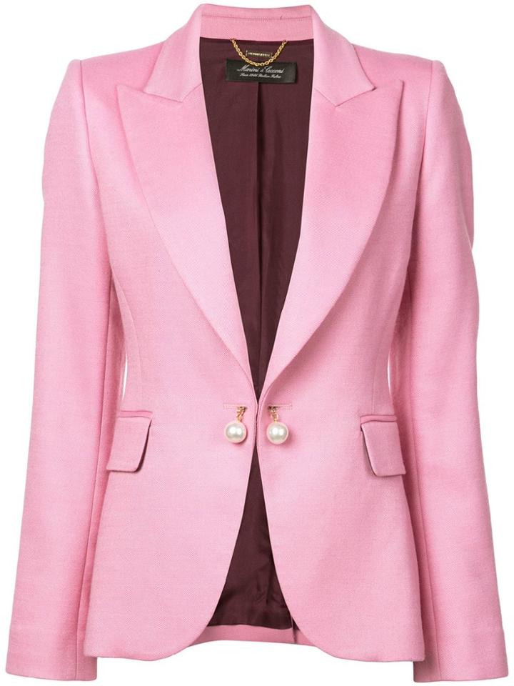 Adam Lippes Single-breasted Blazer - Pink