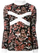 J.w. Anderson Floral Intarsia Sweater