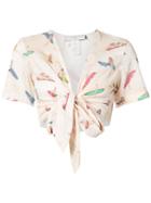 Patbo Surfer Crop Top - Nude & Neutrals