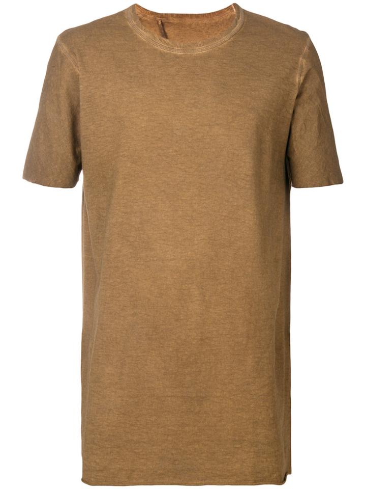 Boris Bidjan Oversized T-shirt - Brown