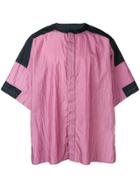 Ambush Oversized Colour-block Shirt - Pink