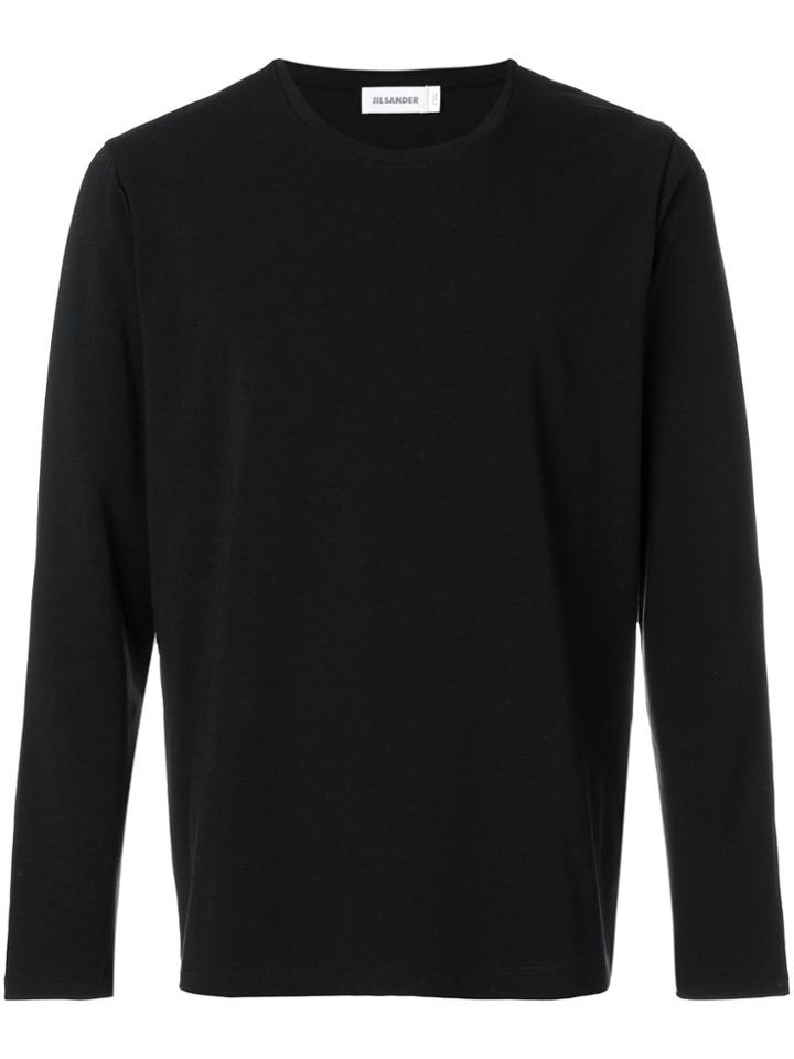 Jil Sander Long Sleeve T-shirt - Blue