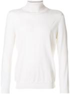 Kiton Roll Neck Sweater - Nude & Neutrals