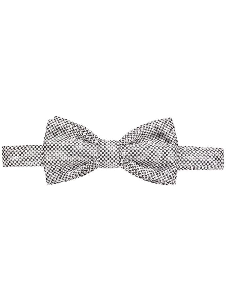 Fefè Jacquard Bow Tie - Nude & Neutrals