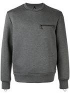 Neil Barrett Classic Knitted Sweatshirt - Grey