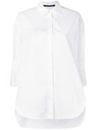 Luisa Cerano 3/4 Sleeve Shirt - White
