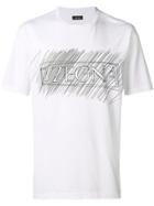 Z Zegna Sketch Logo T-shirt - White