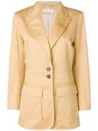Chloé Longsleeved Buttoned Up Jacket - Nude & Neutrals