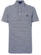 Polo Ralph Lauren Striped Polo Shirt, Men's, Size: Medium, Black, Cotton