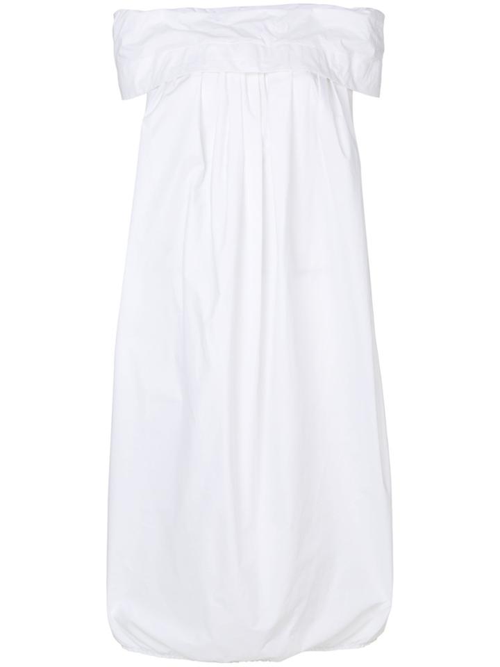 Ter Et Bantine Bardot Panel Dress - White