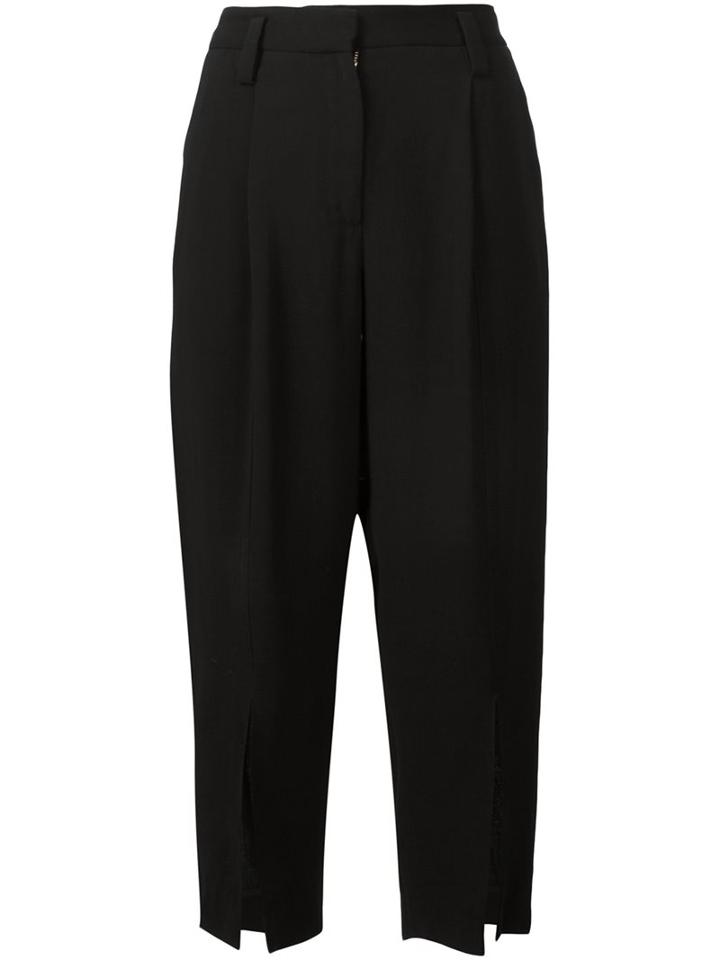 Maiyet Side Slit Cropped Trousers