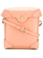 Manu Atelier Mini 'scratchproof Pristine' Shoulder Bag, Women's, Nude/neutrals