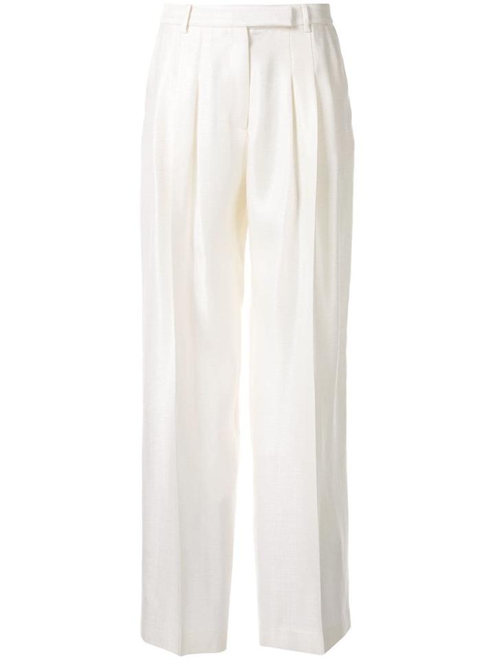 Partow High-waisted Trousers - White