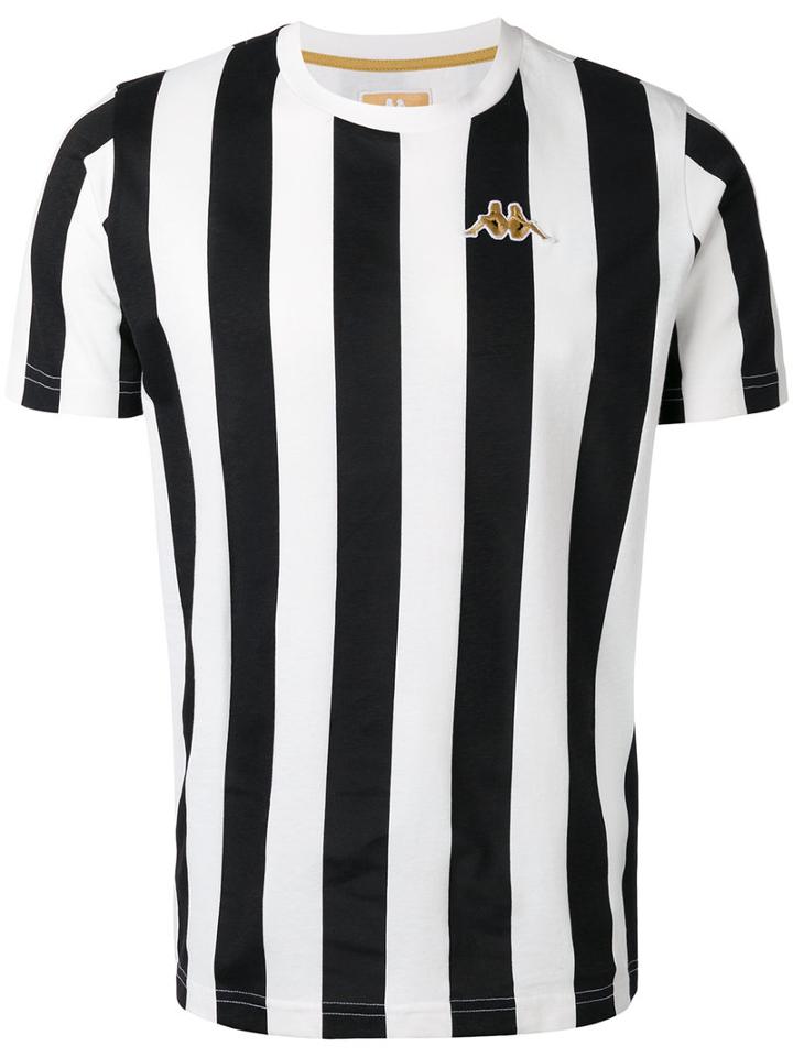 Kappa - Authentic Stripes T-shirt - Men - Cotton - M, White, Cotton