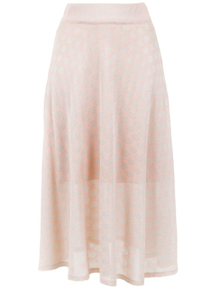 Cecilia Prado Tiana Midi Knitted Skirt - Pink & Purple