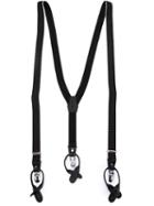 Yohji Yamamoto Classic Braces, Men's, Black, Rayon/polyurethane