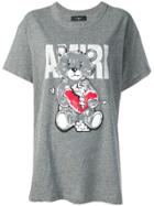 Amiri Bear Print T-shirt - Grey