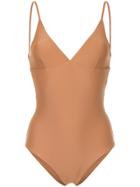 Matteau The Plunge Maillot - Brown